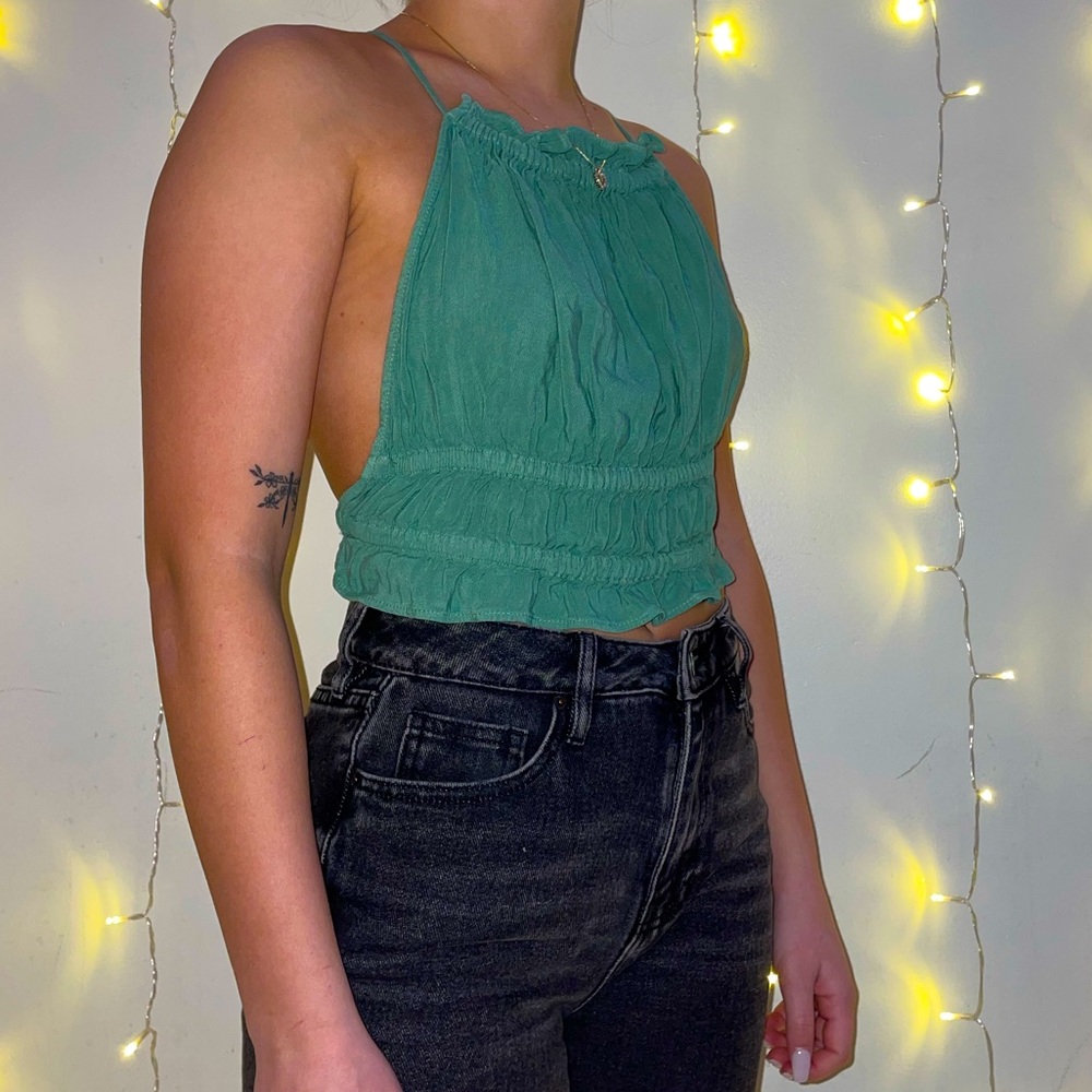 Zara Open-Back Top